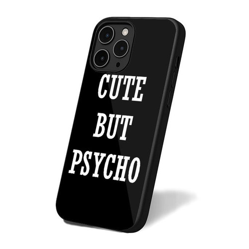Cute But Psycho Vintage Art Retro Simple iPhone 16 Case Cover