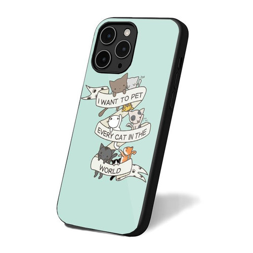 Cute Kitten Quote iPhone 16 Case Cover