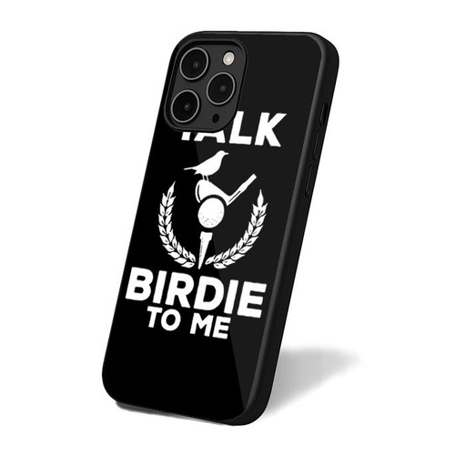 Cute Talk Birdie To Me Funny Golfing iPhone 16 Case Cover
