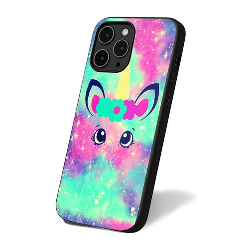 Cute Unicorn Pink1505 iPhone 16 Case Cover
