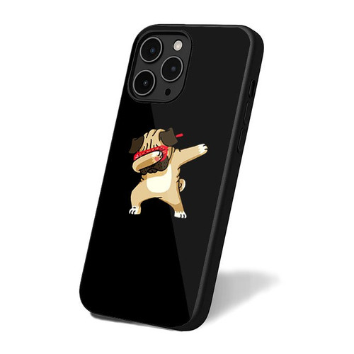 Dabbing Dog Funny Classic Simple Retro Art Vintage iPhone 16 Case Cover