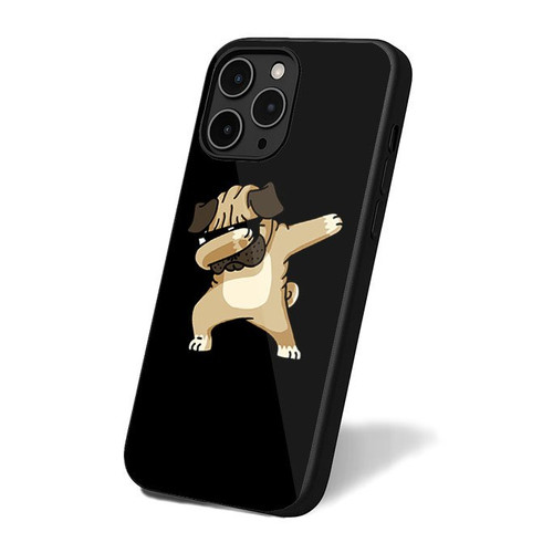 Dabbing Pug Funny Shirt Hip Hop Dabbin iPhone 16 Case Cover