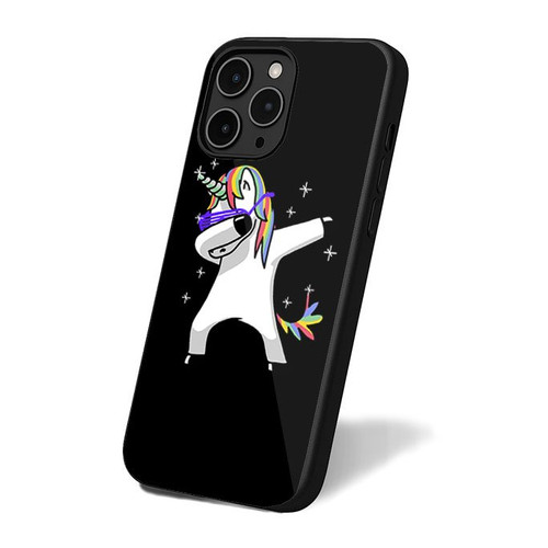 Dabbing Unicorn 1 Art Retro Simple iPhone 16 Case Cover
