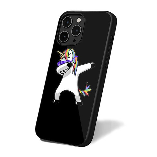 Dabbing Unicorn Retro Simple Art iPhone 16 Case Cover