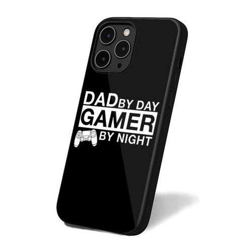Dad By Day Gamer By Night iPhone 16 Case Cover