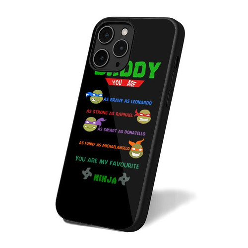 Daddy Dad Ninja Turtles Parody iPhone 16 Case Cover