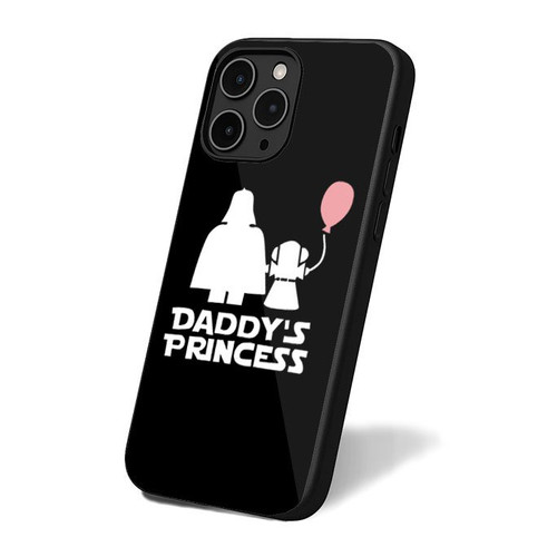 Daddy's Princess Star Wars Darth Vader And Leia iPhone 16 Case Cover