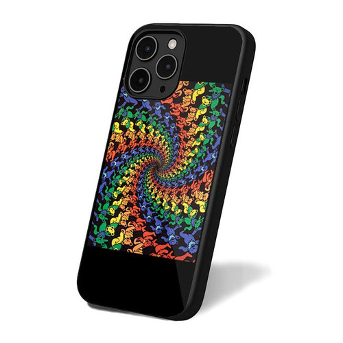 Dancing Bears Spiral iPhone 16 Case Cover