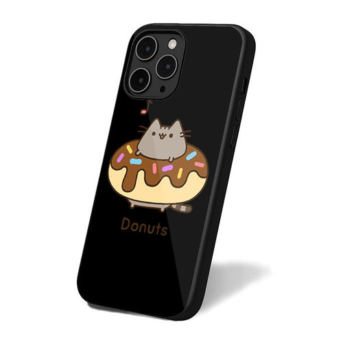 Dancing Donuts Pusheen iPhone 16 Case Cover
