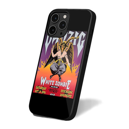 Danzig White Zombie Kyuss Concert iPhone 16 Case Cover
