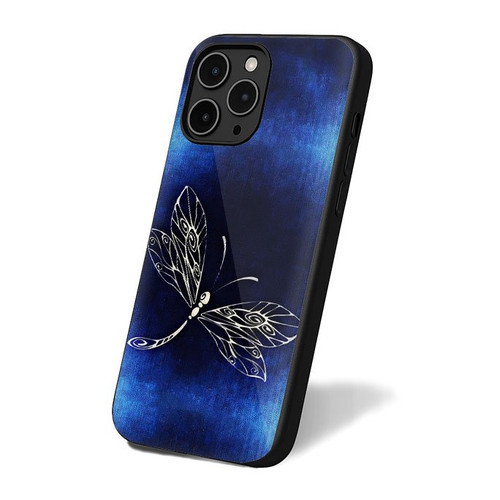 Dark Dragonfly iPhone 16 Case Cover