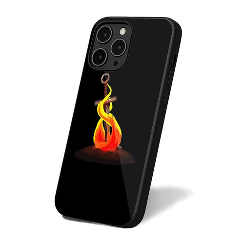 Dark Souls Bonfire Cosplay Gamer Save Point iPhone 16 Case Cover