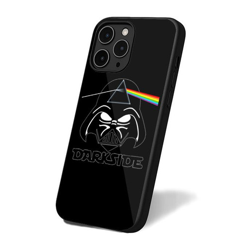 Darkside Darth Vader Death Star Wars Pink Floyd Album iPhone 16 Case Cover