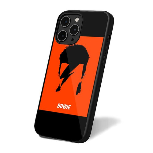 David Bowie Aladdin Sane Silhouette iPhone 16 Case Cover