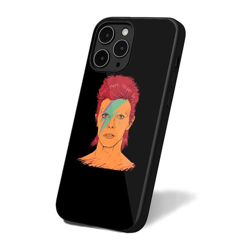 David Bowie Art Simple Retro Vintage iPhone 16 Case Cover