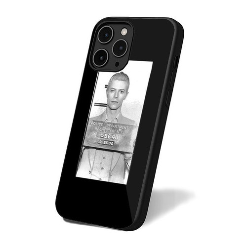 David Bowie Mugshot iPhone 16 Case Cover