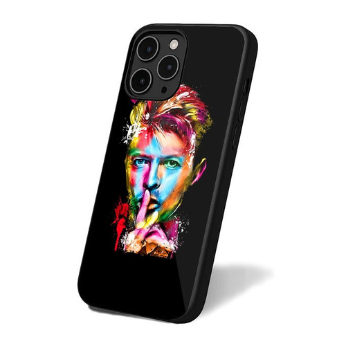 David Bowie Rainbow iPhone 16 Case Cover