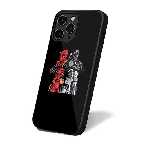 Deadpool And Venom Marvel Classic Vintage Art Simple Retro iPhone 16 Case Cover