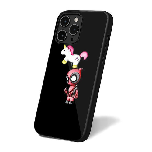 Deadpool Bring Funny Balloon Unicorn iPhone 16 Case Cover