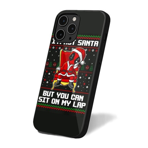 Deadpool Character Cool Wallpaper Im Not Santa iPhone 16 Case Cover