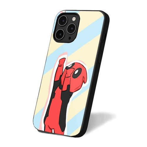 Deadpool Chibi Wants Taco iPhone 16 Case Cover