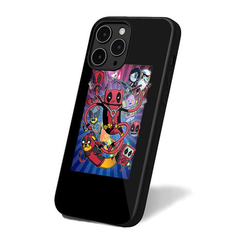 Deadpool Funny Adventure Time Parody iPhone 16 Case Cover