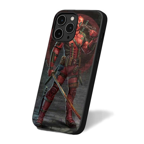 Deadpool Funny Movie Suicide Pistol iPhone 16 Case Cover