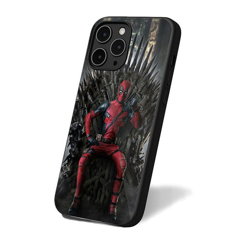 Deadpool Game Of Thrones Classic Retro Vintage Simple Art iPhone 16 Case Cover Deadpool Game Of Thrones Classic Retro Vintage Simple Art iPhone 16 Case Cover
