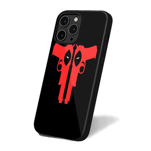Deadpool Guns Superhero iPhone 16 Case Cover