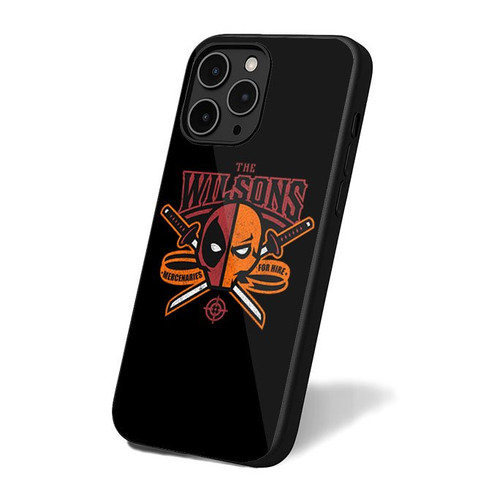 Deadpool Hail And The Wilsons For Hydra And Deathstroke Fans iPhone 16 Case Cover