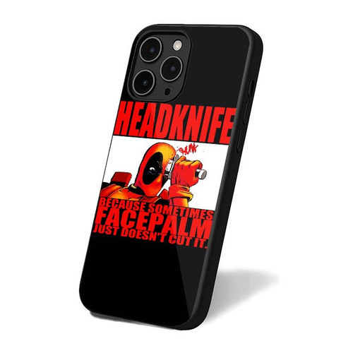 Deadpool Headknife Meme iPhone 16 Case Cover