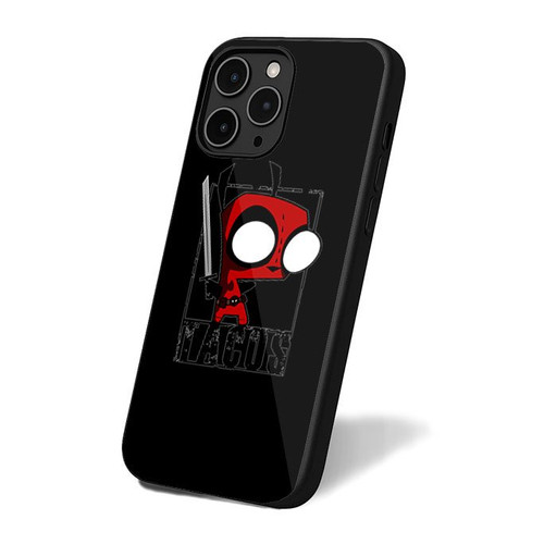 Deadpool Invader Zim Mashup iPhone 16 Case Cover