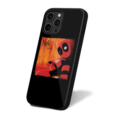 Deadpool Merc Issues Art iPhone 16 Case Cover