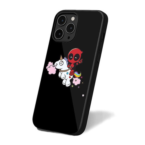 Deadpool Ride Unicorn iPhone 16 Case Cover