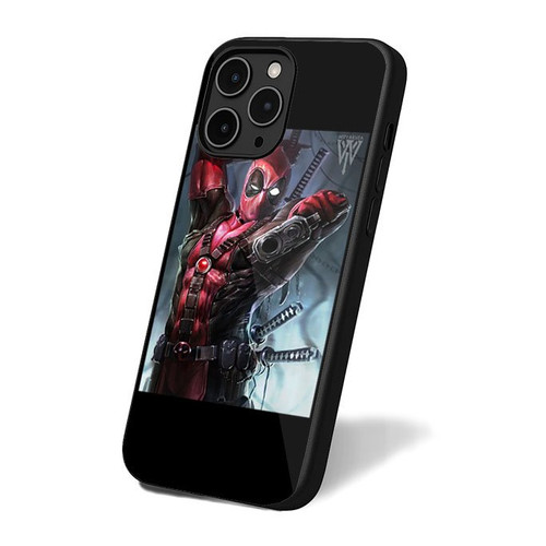 Deadpool Shot Pose iPhone 16 Case Cover
