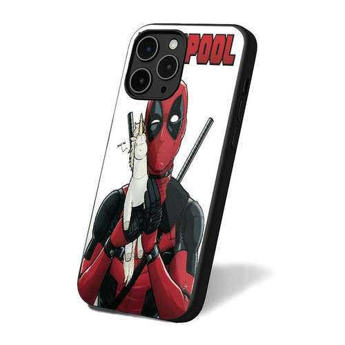 Deadpool Unicorn Funny Comic Movie iPhone 16 Case Cover