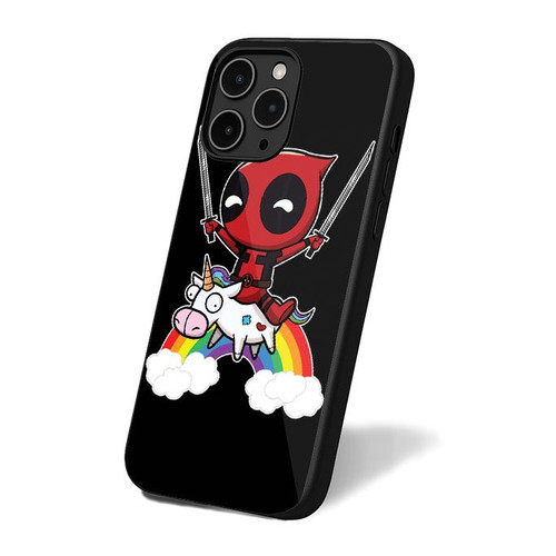 Deadpool Unicorn Funny Parody iPhone 16 Case Cover