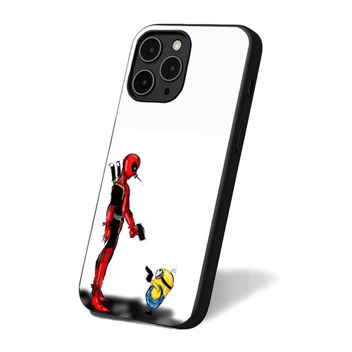 Deadpool Vs Minion iPhone 16 Case Cover