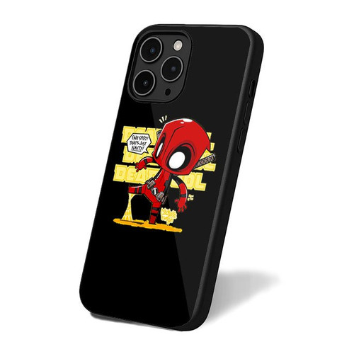 Deadpool Vs Spiderman Spidey Nasty iPhone 16 Case Cover