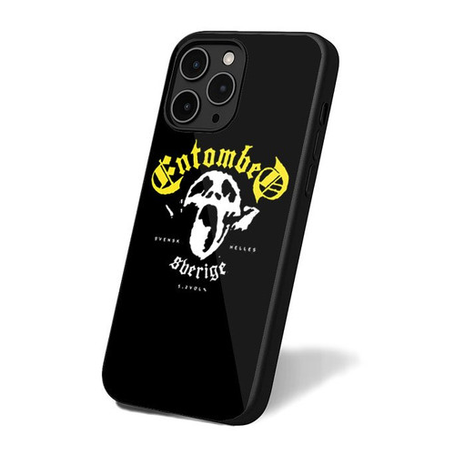 Death Metal Entombed iPhone 16 Case Cover