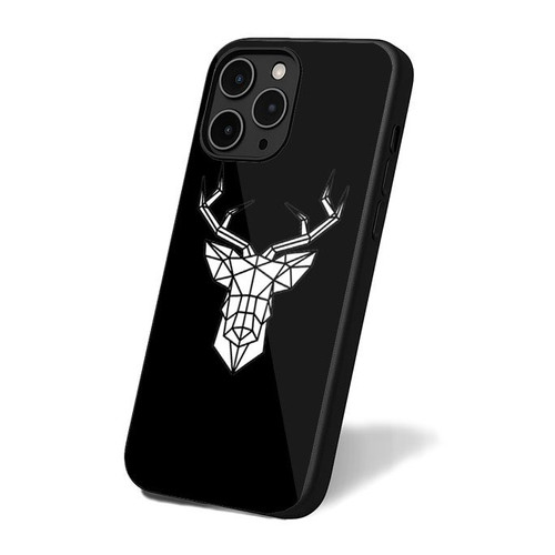 Deer Line Art iPhone 16 Case Cover
