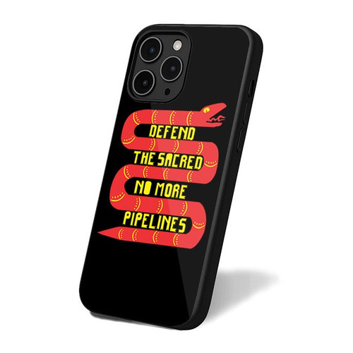 Defend The Sacred No More Pipelines 1 iPhone 16 Case Cover