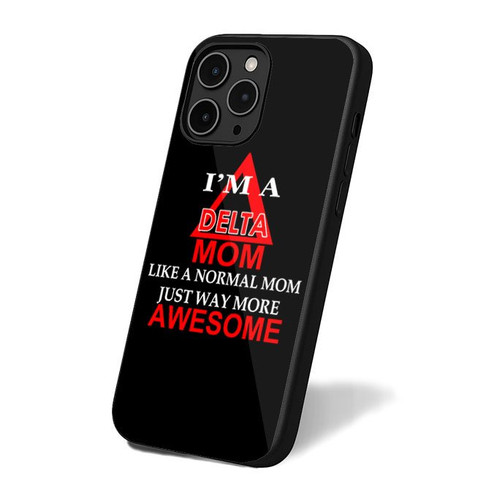 Delta Sigma Theta Mom iPhone 16 Case Cover