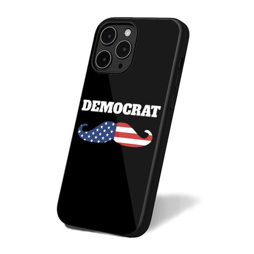 Democrat Mustache Flag iPhone 16 Case Cover
