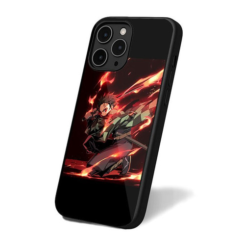 Demon Slayer Metal Rock iPhone 16 Case Cover