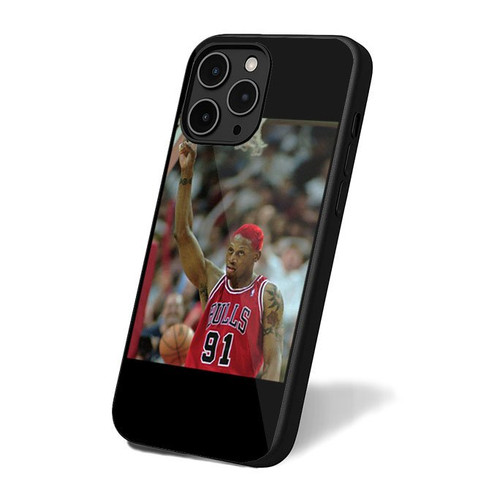 Dennis Rodman Bulls 91 1 iPhone 16 Case Cover