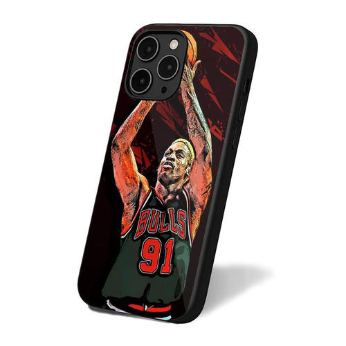 Dennis Rodman Vintage Classic Art Simple Retro Vintage iPhone 16 Case Cover