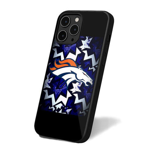 Denver Bronco Distressed Logo iPhone 16 Case Cover