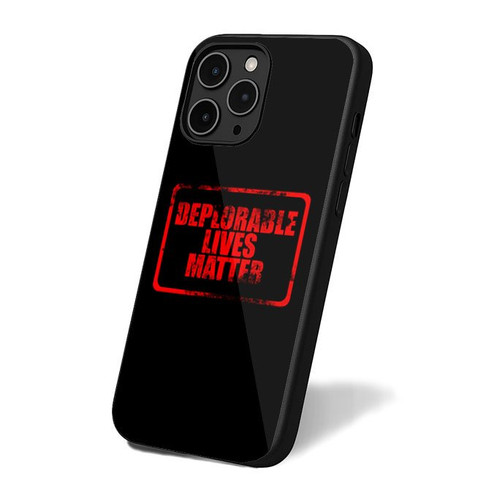 Deplorable Lives Matter Red Color iPhone 16 Case Cover