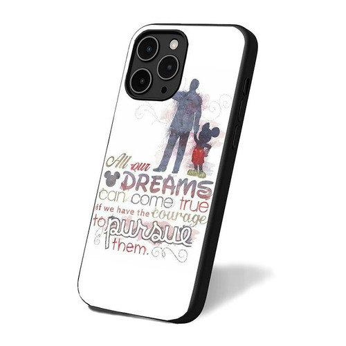 Disney Dreams Courage Mickey Mouse iPhone 16 Case Cover